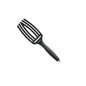 Olivia Garden Perie Profesională Fingerbrush Mediu Negru Cu Peri Dubli