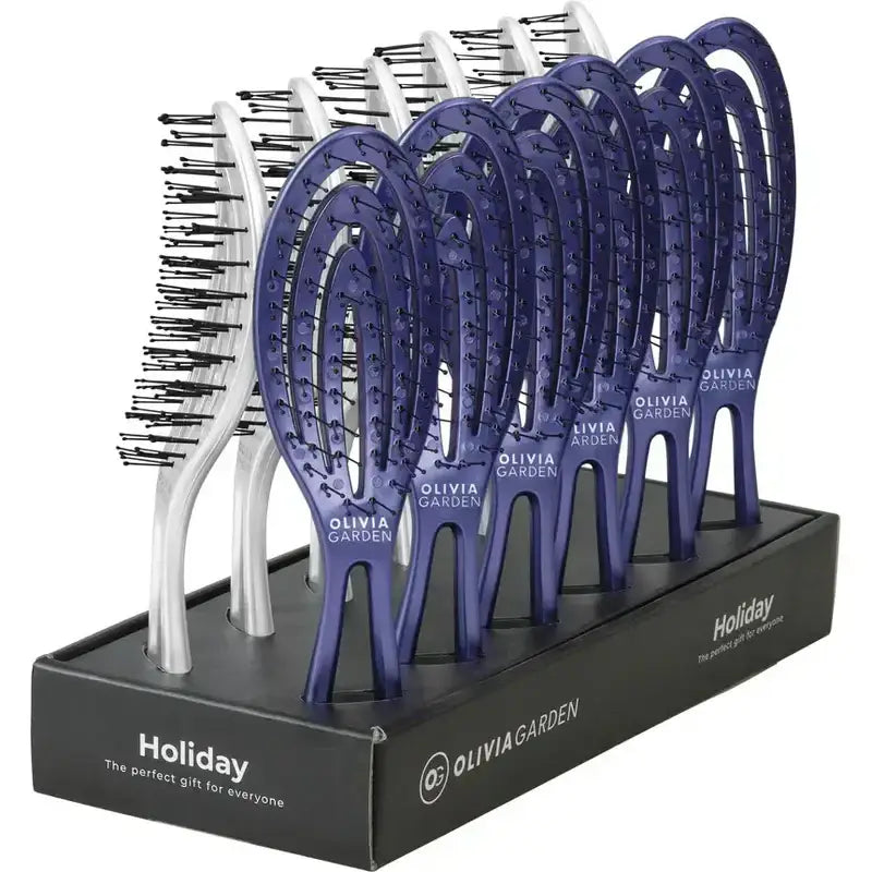 Olivia Garden Holiday 2025 Hajkefe Szett Display 12db