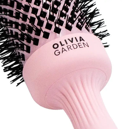 Olivia Garden Pastel Pink Hajkefe Szett Expert Blowout Shine 45 mm + Fingerbrush M