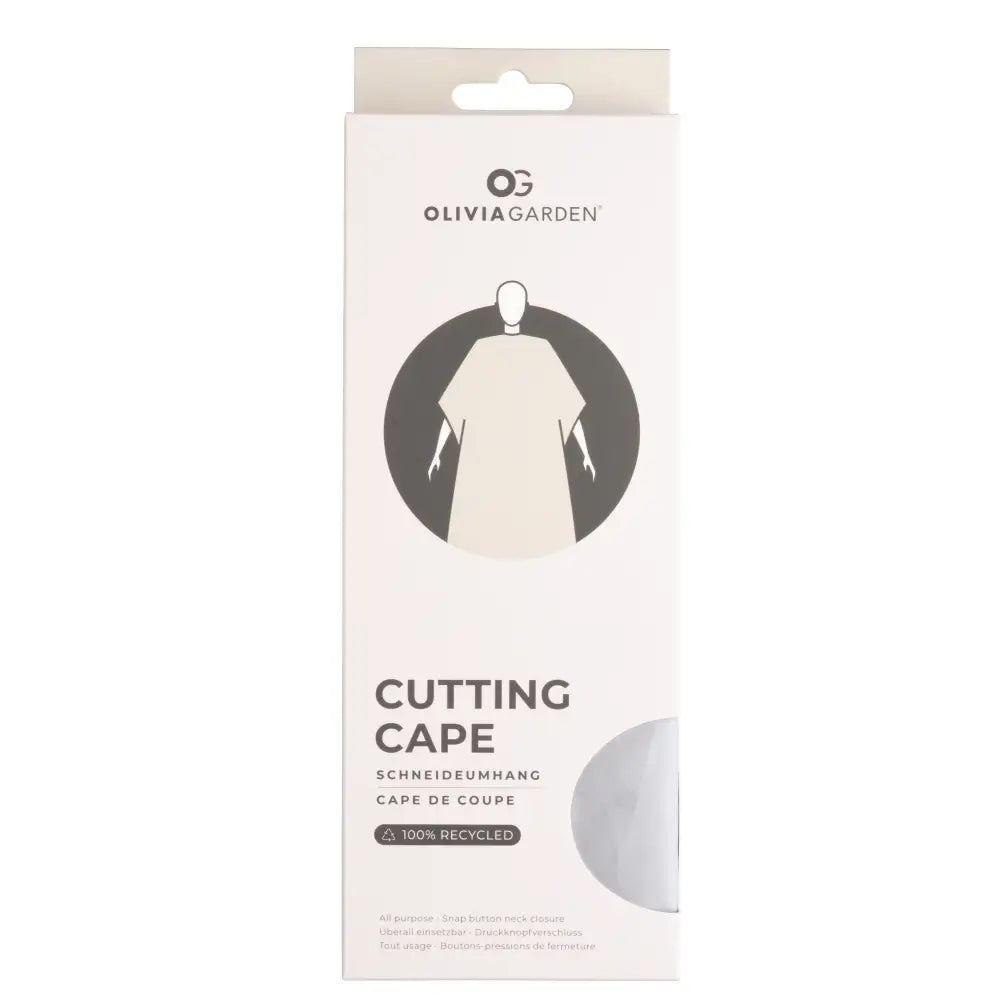 Olivia Garden Világosszürke Vízlepergető Hajvágó Kötény