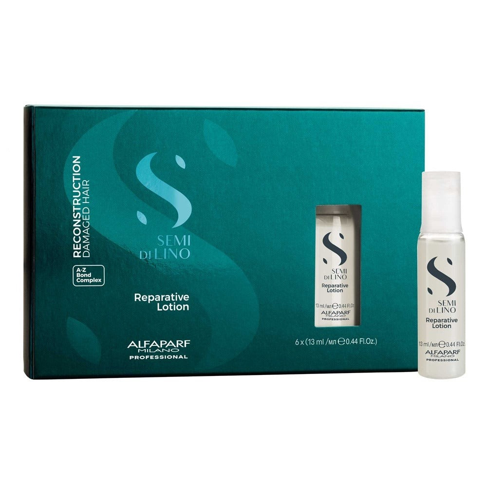 Alfaparf Semi di Lino Reparative Lotion Szerkezetjavító Hajkezelés 6x13 ml