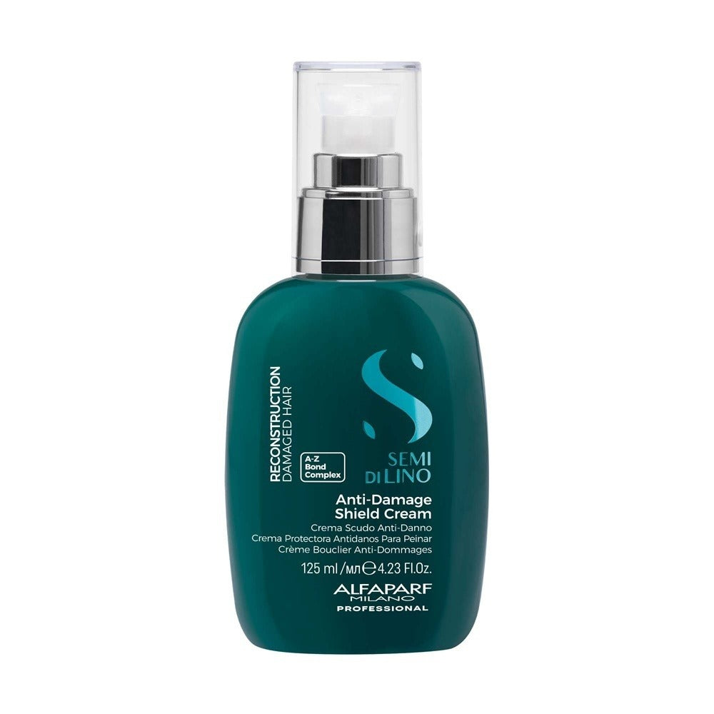 Alfaparf Semi di Lino Reparative Anti-Damage Shield Cream -Hajszerkezet-javító leave-in krém hővédelemmel 230°C-ig 125ml
