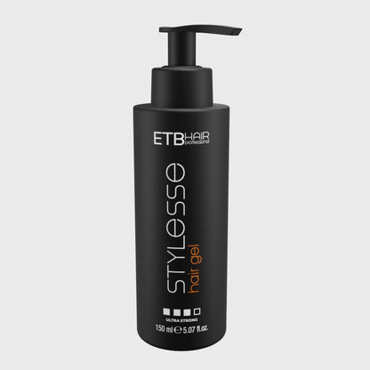 ETB Hair STYLESSE Professional Premium Hair Gel, Ultra Erős, 150 ml