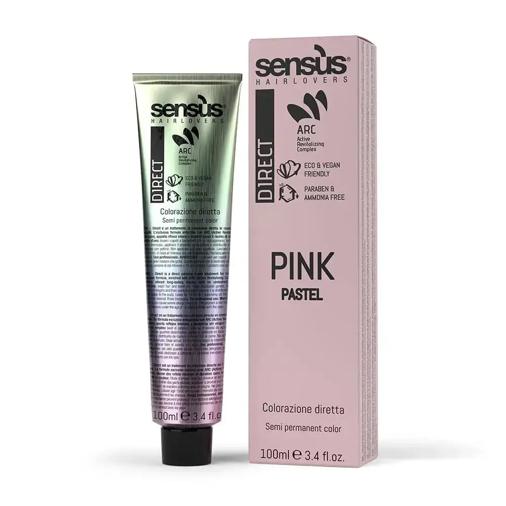 Sensus Direct Pastel Féltartós Hajfesték - 100 ml / Pink - Haj