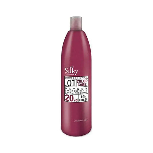 Silky Oxidáló Krém – Professzionális Eredmény Minden Hajfestésnél - 1000 ml / 6% 20 Vol - Oxidáló