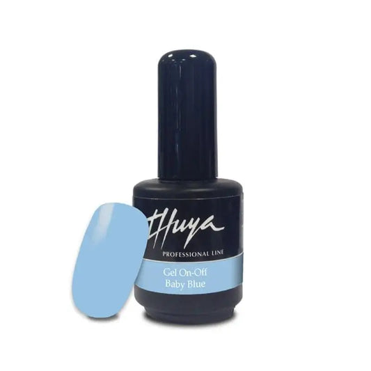 Thuya On-Off Baby Blue Gél Lakk 14ml - 14 ml - Manikűr / Pedikűr