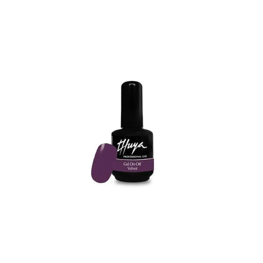 Thuya On-Off Bársony Lila Gél Lakk 14ml - 14 ml - Manikűr / Pedikűr