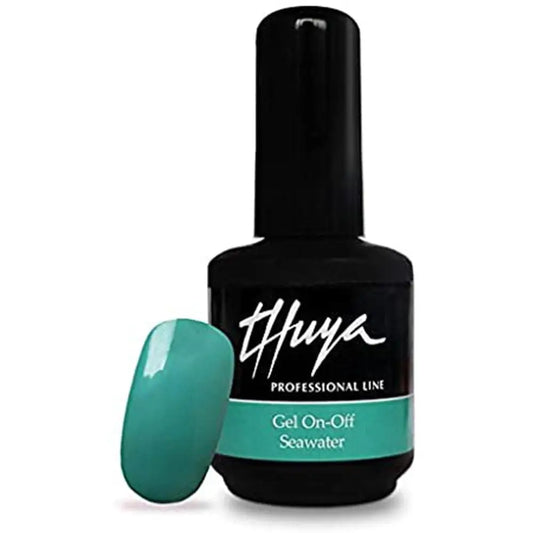 Thuya On-Off Tengervízkék Gél Lakk 14ml - 14 ml - Manikűr / Pedikűr