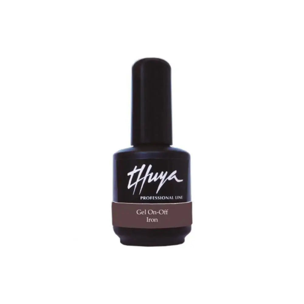 Thuya On-Off Vas Szürke Gél Lakk 14ml - 14 ml - Manikűr / Pedikűr