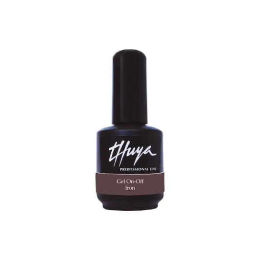 Thuya On-Off Vas Szürke Gél Lakk 14ml - 14 ml - Manikűr / Pedikűr