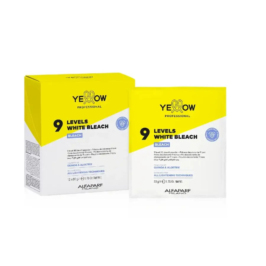 Yellow Fehér Szőkítőpor 9 Tónusig 12x50g