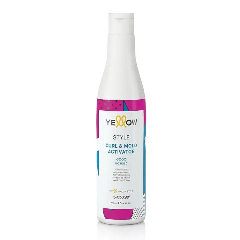 Yellow Style Activator Curl Sampon Mold 250ml - 250 ml - Haj